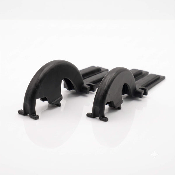 Maybach 62 62S Rear Floor Console Armrest Lid Hinges | Set of 2 24068018789C05