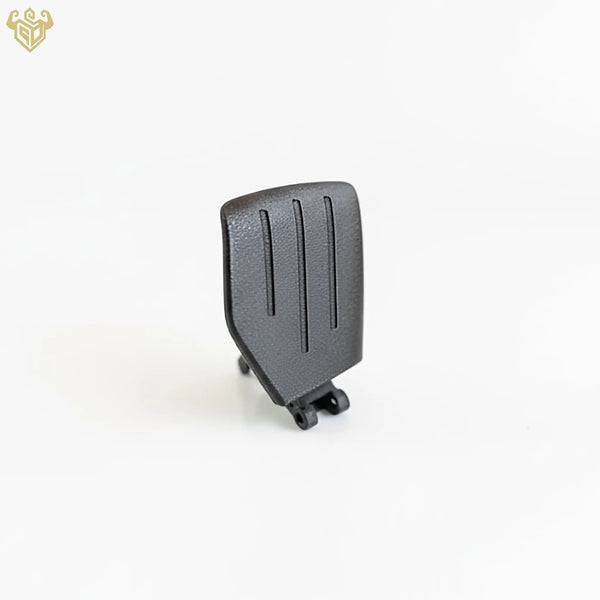 Direct-Fit Front Seat Release Handle LR15413X for Defender 110 Interior. Rigid Custom works.