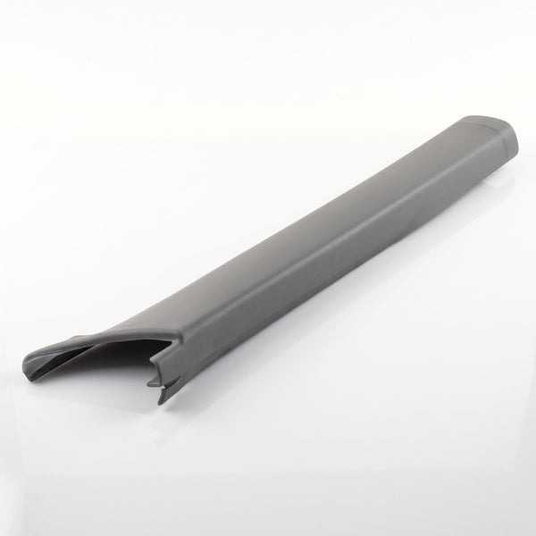 Mercedes-Benz R129 SL A-pillar trim skeleton in bare grey ASA, full-length view, replaces A1296920189 / A1296920289