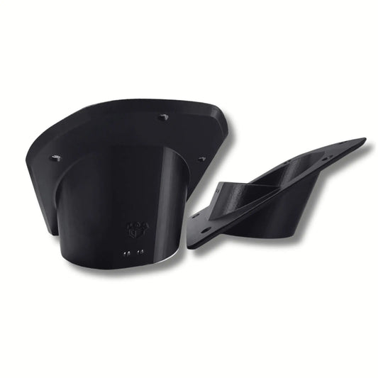 Toyota FJ Cruiser 5" Wing Delete Fog Light Brackets (Heavy-Duty ABS) Rigid Custom Works