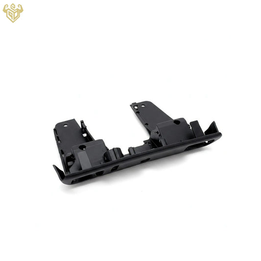 Close-up of the textured finish on the Rigid Custom Works R129 overhead console lamp housing replacement.