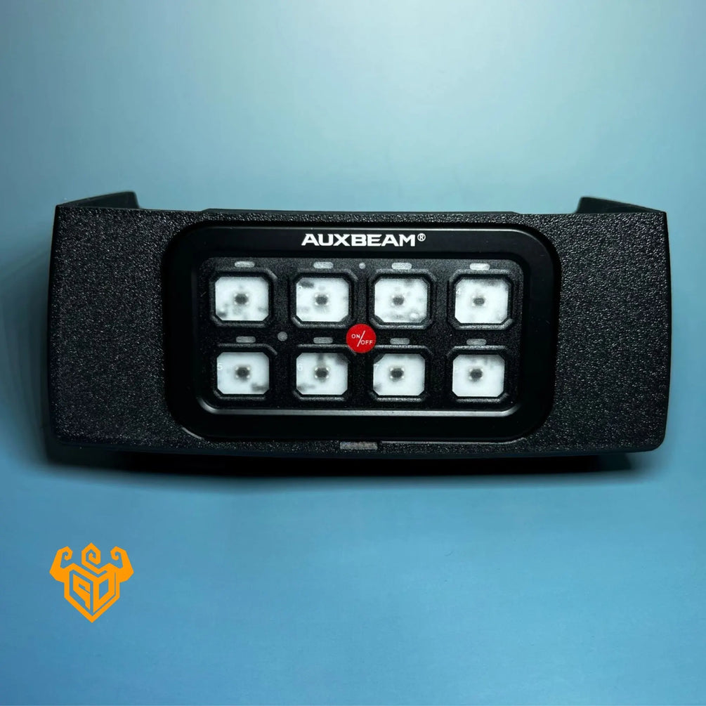 Nissan Frontier Xterra Auxbeam 8-Gang Switch Panel Mount |  Rigid Custom Works