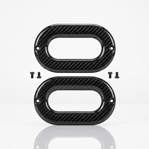 RECARO Pole Position belt guide fairing set 7203493 carbon fiber - Rigid Custom Works