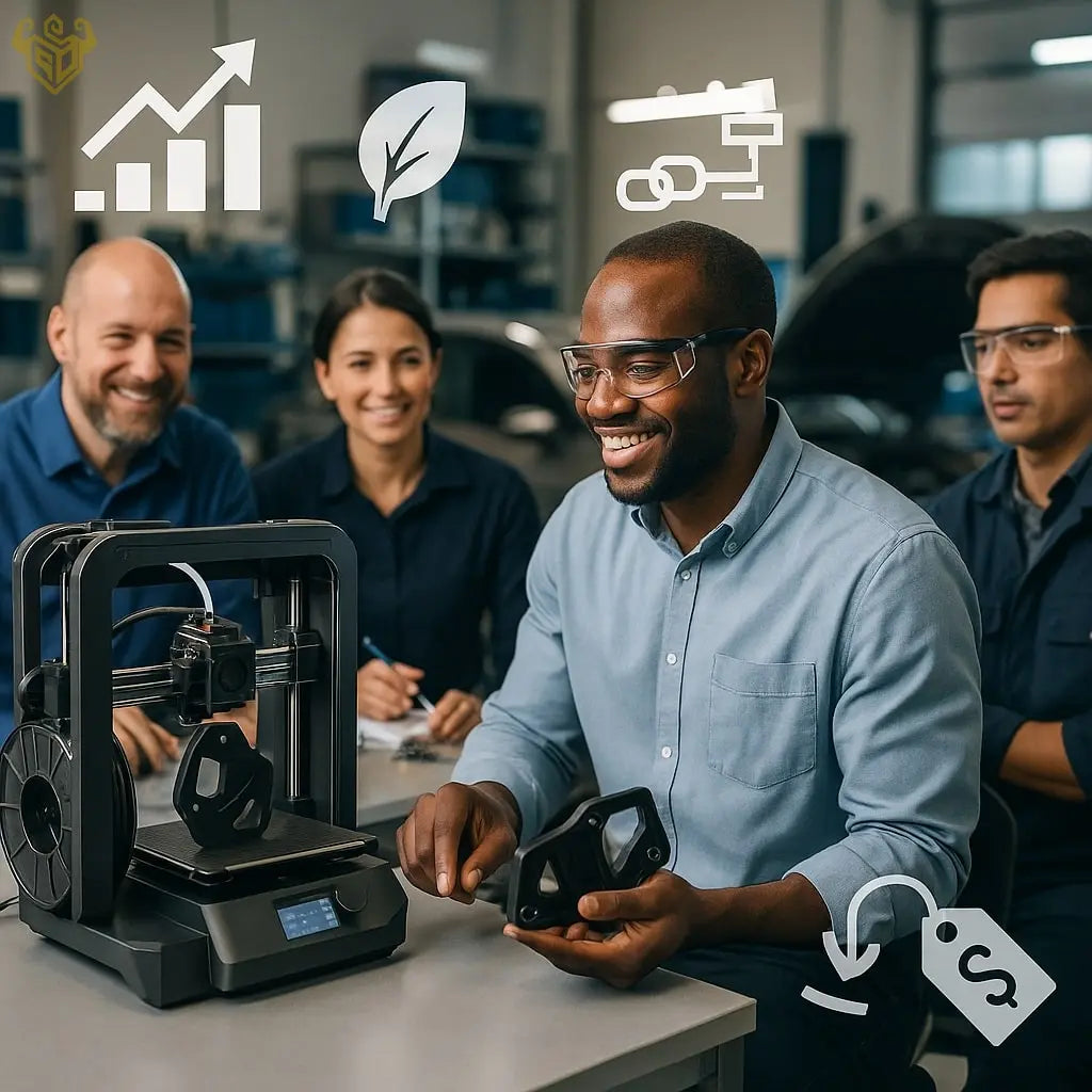 Revolutionizing Automotive Industry with 3D Printing - Rigid Custom Works