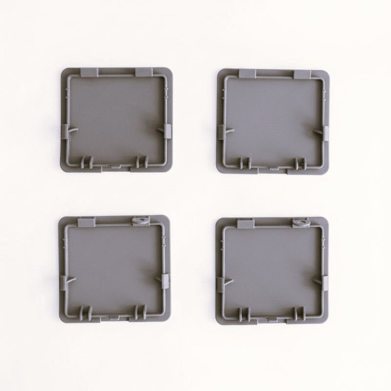 Mercedes R129 jack point covers primed PC-ABS set of four — Rigid Custom Works