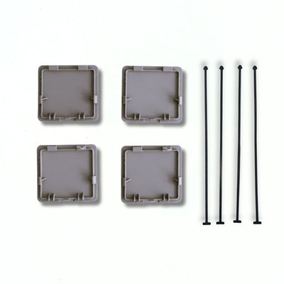 Mercedes R129 Jack Point Covers Set A1296982530 A1296982630