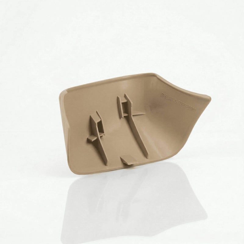 BMW Z3 Coupe luggage roller cover beige angled detail — Rigid Custom Works