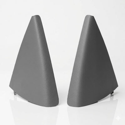 Mercedes R129 Door Mirror Triangle Trims Grey A1297200711 A1297200811