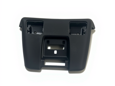 Mercedes A124 overhead dome light assembly angled view — Rigid Custom Works
