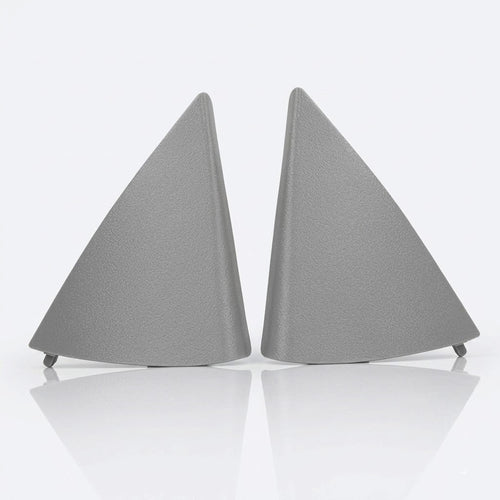 Mercedes R129 mirror triangle trim upgraded ASA texture detail — Rigid Custom Works