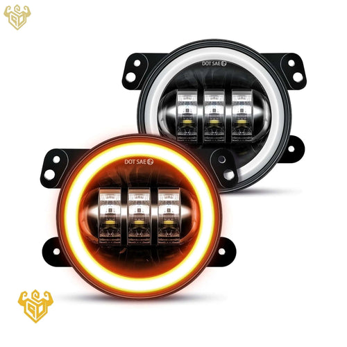 FJ Cruiser Fog Lights 4-Inch LED | Rigid Custom Works