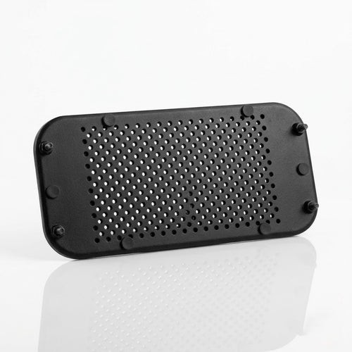 Porsche 911 G-model dash speaker grille 91155204800 angled — Rigid Custom Works