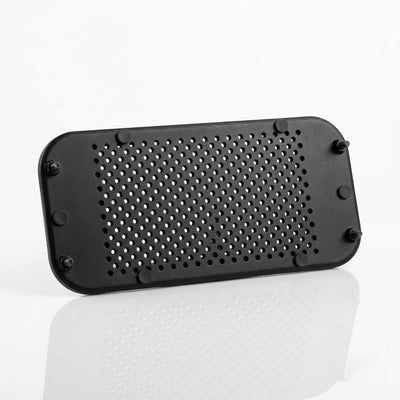 Porsche 911 G-model dash speaker grille 91155204800 angled — Rigid Custom Works