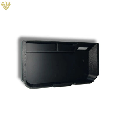 Nissan Pathfinder armrest organizer divided compartments — Rigid Custom Works
