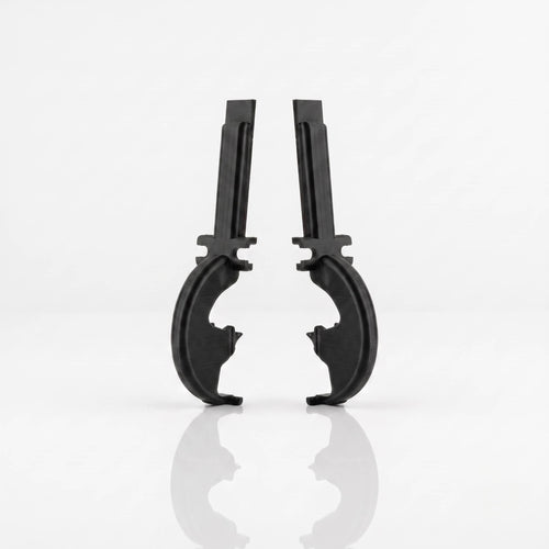 Maybach 62 62S Rear Floor Console Armrest Lid Hinges | Set of 2 24068018789C05
