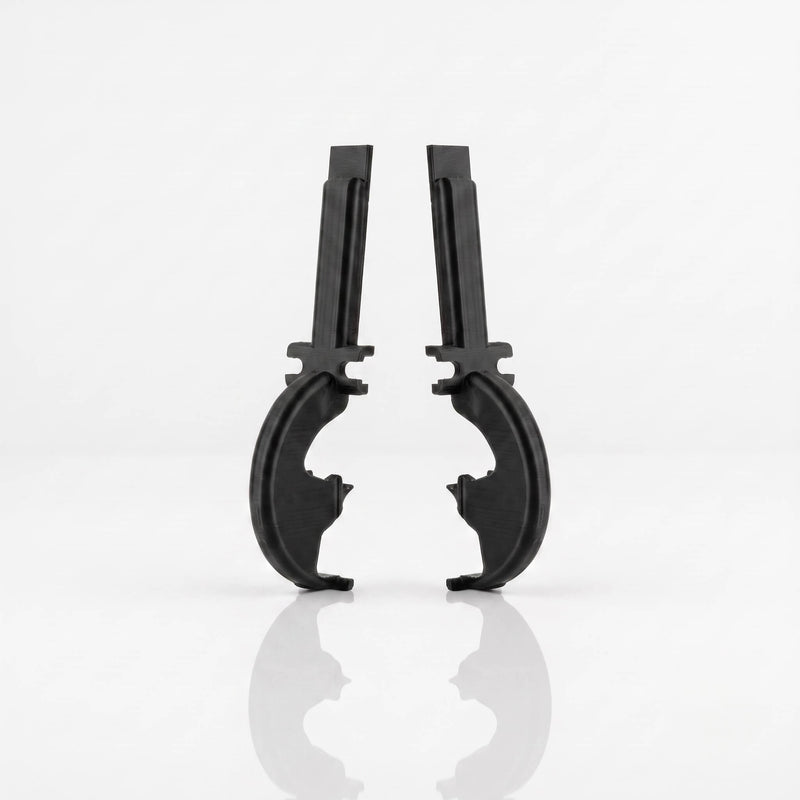 Maybach 62 62S Rear Floor Console Armrest Lid Hinges | Set of 2 24068018789C05