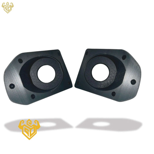 FJ cruiser fog lights 3" wing delete bracket set, off-road ready and lightweight