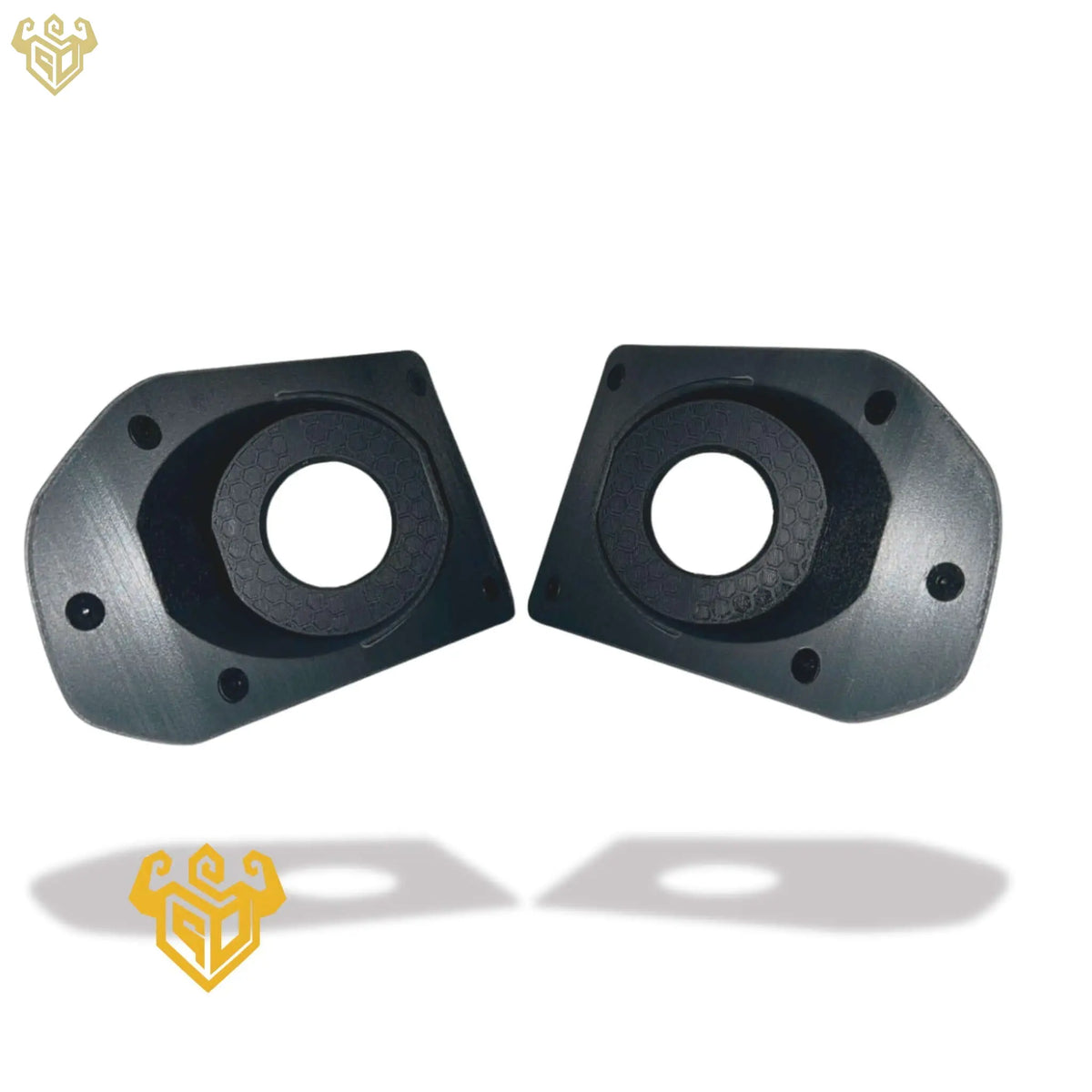 FJ cruiser fog lights 3" wing delete bracket set, off-road ready and lightweight