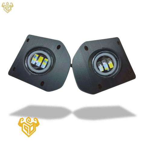 Rigid Custom Works dual FJ Cruiser Fog Lights