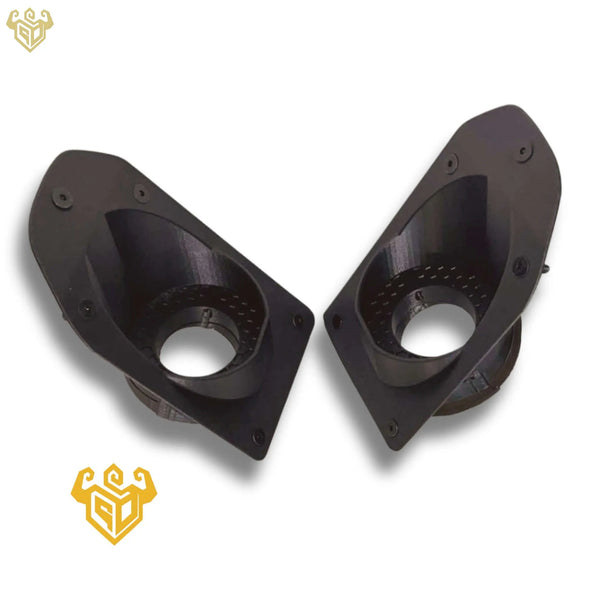 FJ cruiser fog lights replacement, sleek wing delete design