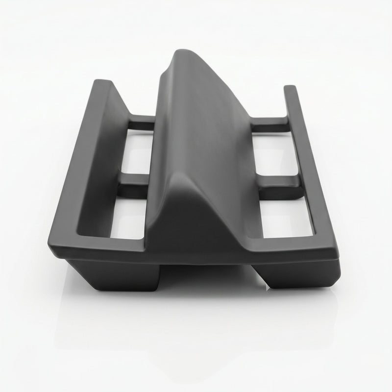 Mercedes W124 AMG tow hook cover upgraded ASA finish — Rigid Custom Works
