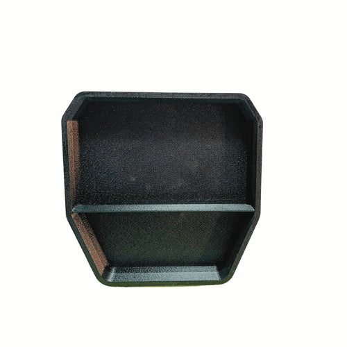 Land Rover Defender centre armrest tray ABS organizer angled — Rigid Custom Works