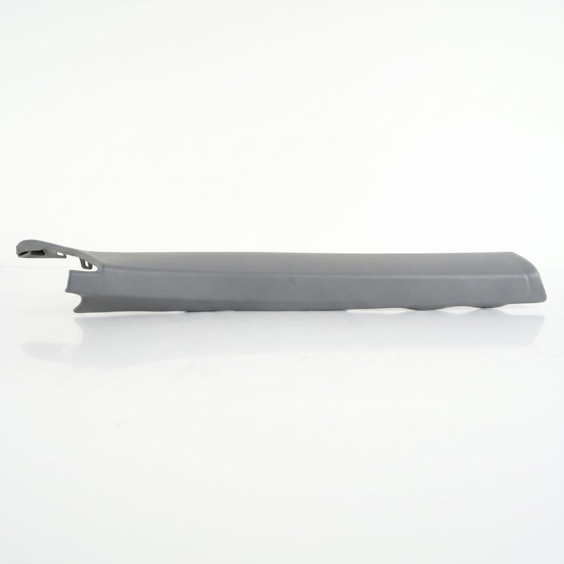 Side profile of the Mercedes-Benz R129 SL A-pillar trim skeleton showing its curve and mounting clip