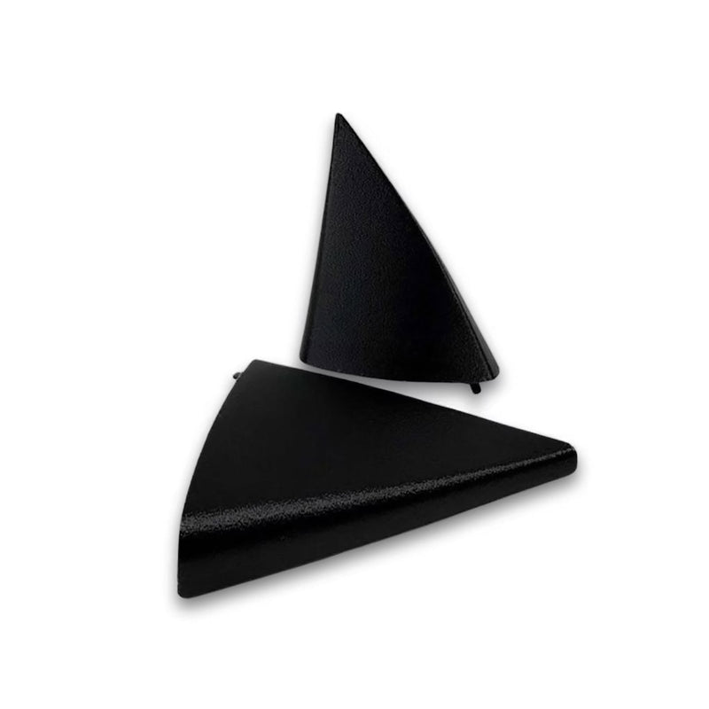 Mercedes SL500 Door Mirror Trim Black Leather Texture Reinforced ASA