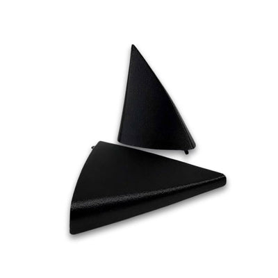 Mercedes SL500 Door Mirror Trim Black Leather Texture Reinforced ASA