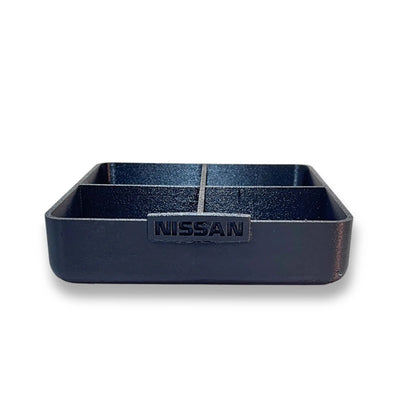 Nissan Frontier interior organizer tray side profile fit — Rigid Custom Works