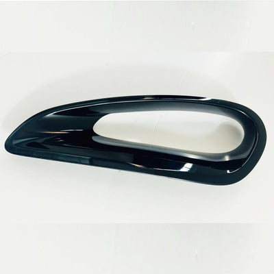 Porsche 911 992 Turbo / GT3 RS right air intake duct 992853190C — angled front view of the air intake aperture