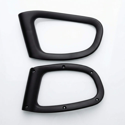 Porsche 996 986 GT3 seat bezel rosette 99652190590 rear view — Rigid Custom Works