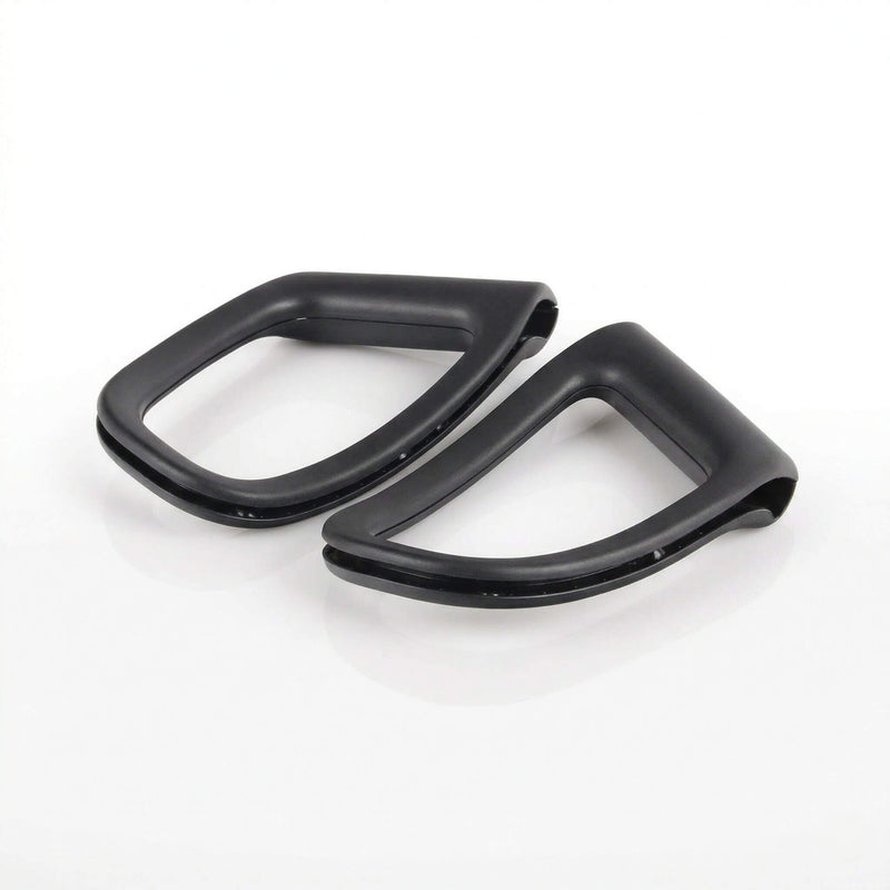 Porsche 996 986 GT3 seat bezel rosette kit 99652190590 front view — Rigid Custom Works