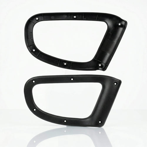 Porsche 996 986 GT3 seat bezel rosette kit 99652190590 installed — Rigid Custom Works