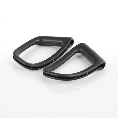 Porsche 996 986 GT3 seat bezel rosette kit 99652190590 front view — Rigid Custom Works