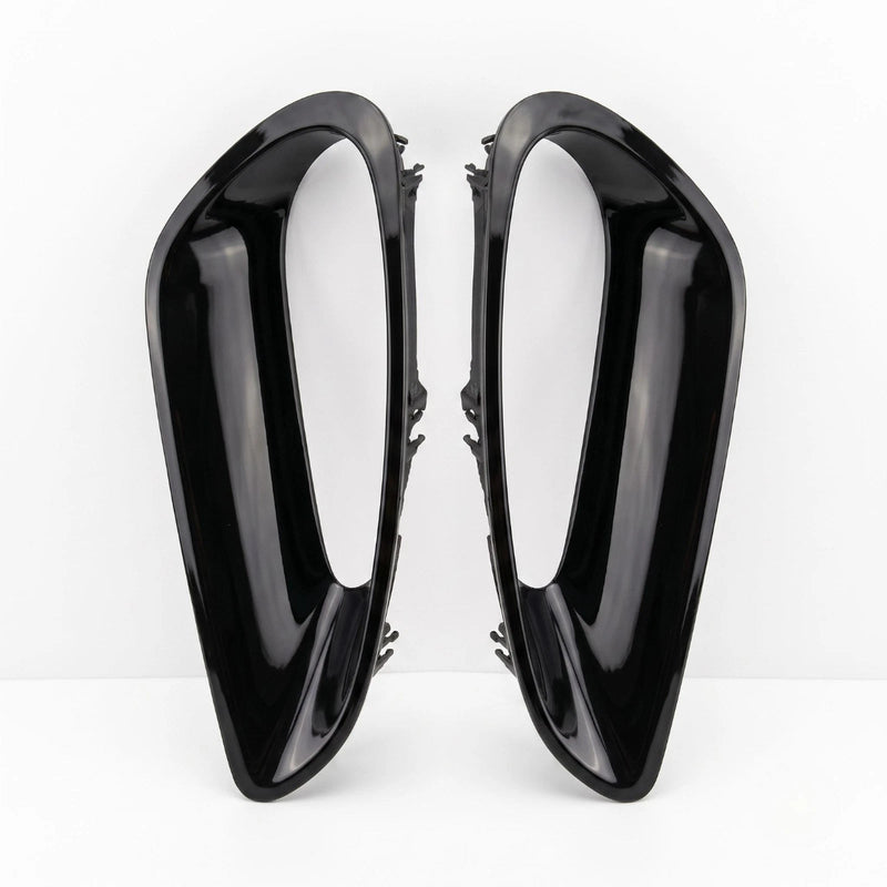 Glossy Black rear side air intake for porsche 911  gt3 rs turbo s