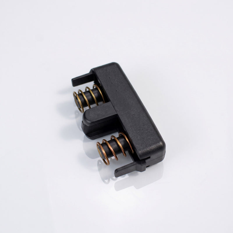 Mercedes R129 armrest side button 1296830055 in Black with both internal springs fitted - Rigid Custom Works