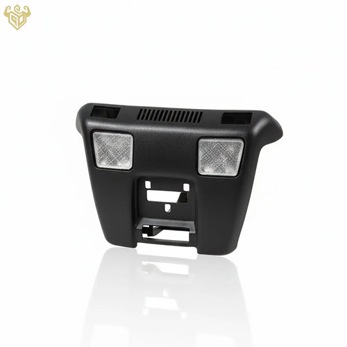 Mercedes R129 A124 complete dome light assembly front view — Rigid Custom Works
