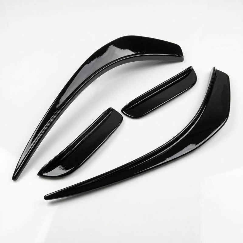 Mercedes W204 C63 AMG / Black Series Front Canards Real 3K Carbon Fiber