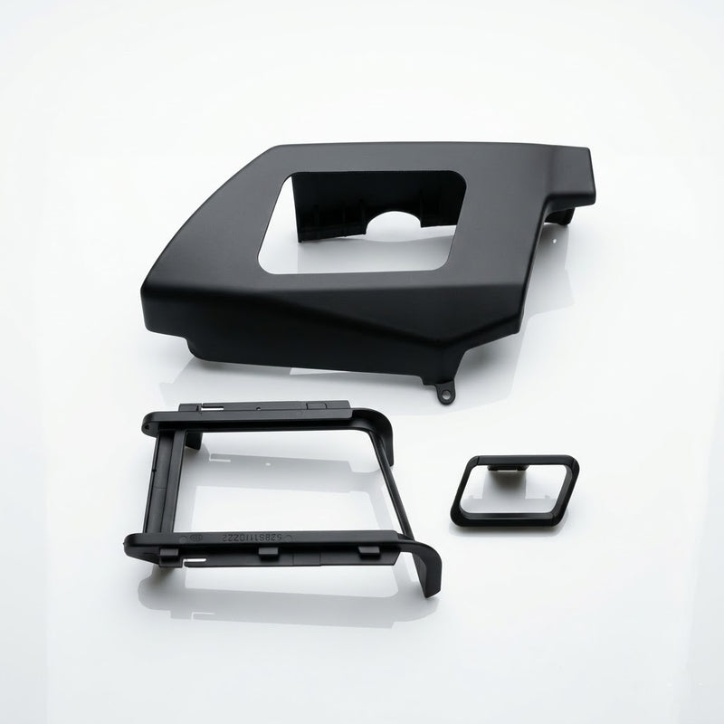 Mercedes R129 SL seat belt outlet kit reinforced ASA close-up — Rigid Custom Works