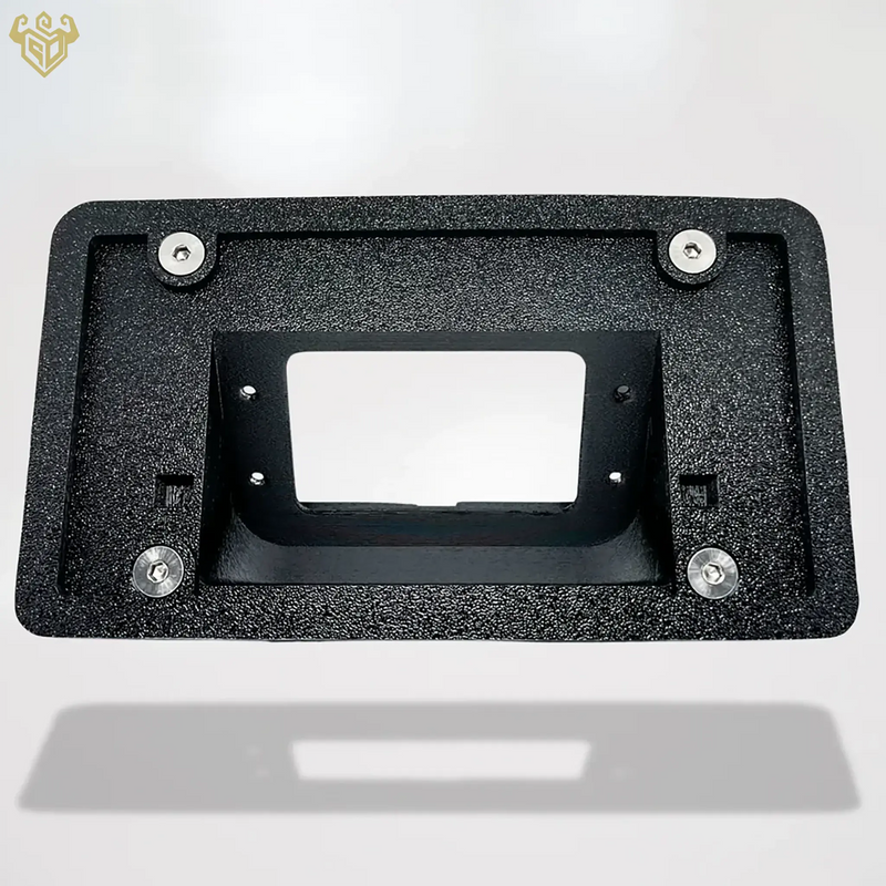 Nissan Pathfinder Auxbeam 8-gang overhead base angled detail — Rigid Custom Works