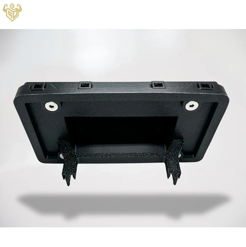 Nissan Xterra Auxbeam 8-gang overhead mount installed view — Rigid Custom Works