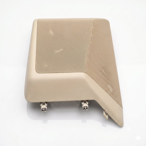 Mercedes W126 C126 rear speaker grille cover – Beige – top view