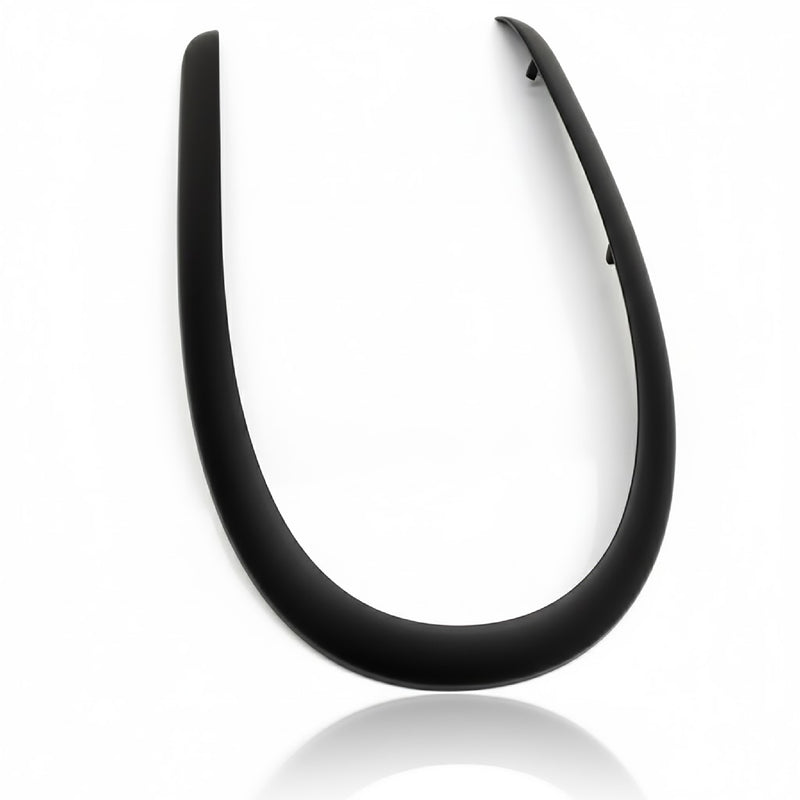 Porsche 996 986 shifter boot trim bezel - Black - detail