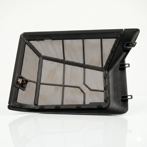 Mercedes W126 C126 rear speaker grille cover – Black – rear honeycomb structure