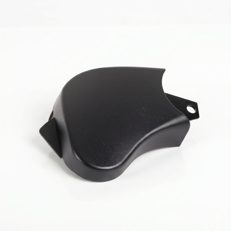 BMW E46 seat frame outer trim cover black, top profile view