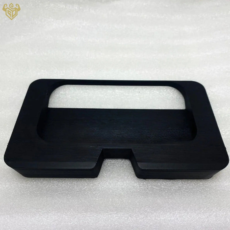 Toyota 4Runner Auxbeam 8-gang switch mount in sunglass holder — Rigid Custom Works