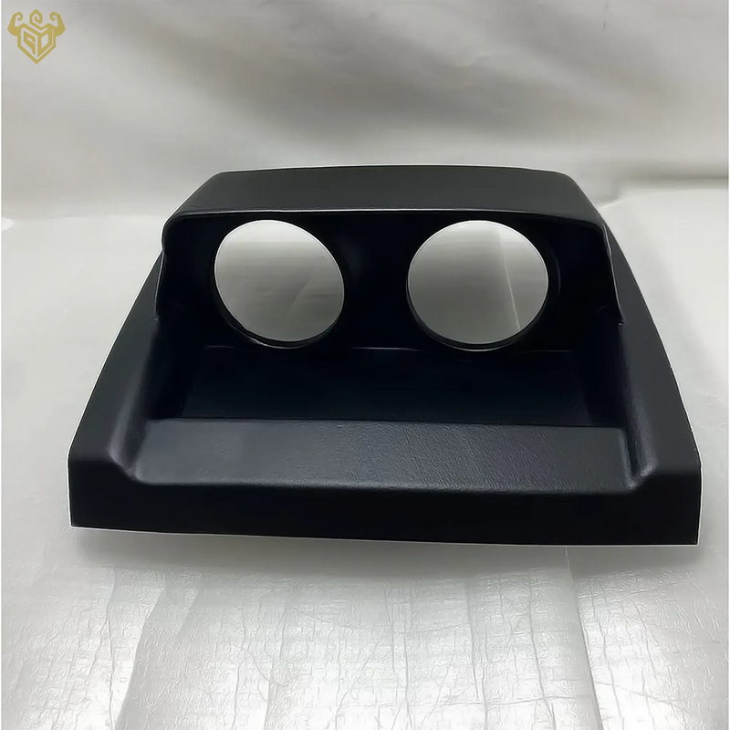 Nissan Frontier dual 52mm gauge pod matte black ABS — Rigid Custom Works