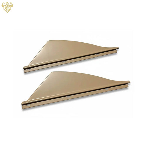 Mercedes W124 belt presenter cover rear mounting detail — Rigid Custom Works