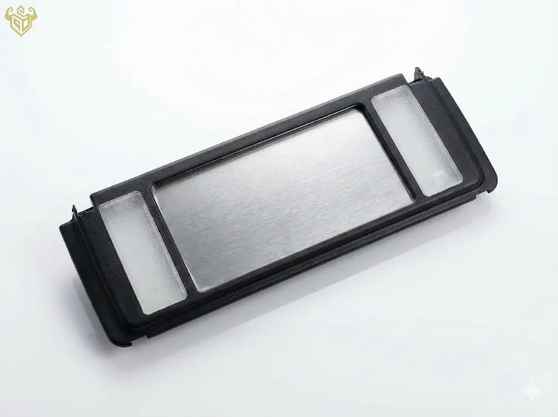 Mercedes R129 sun visor assembly repair kit 1298102317 front view — Rigid Custom Works
